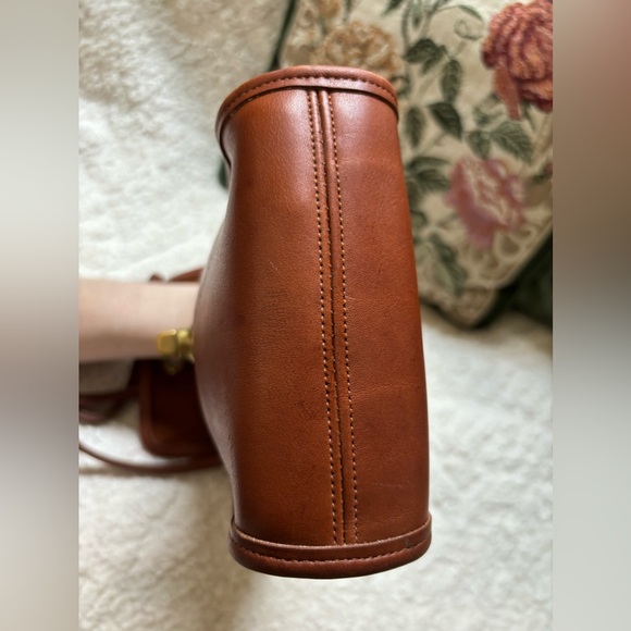 Vintage Coach Scooter Bag British Tan 9893 - Picture 10 of 12